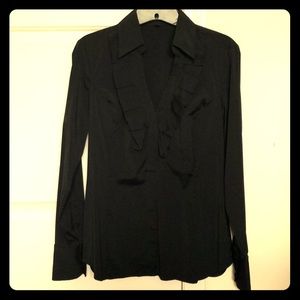 Beautiful black collared shirt